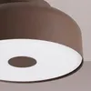 Plafon OMIQ brązowy